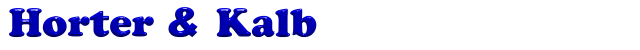 Horter & Kalb