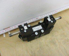 Пятиходовой двухпозиционный пневмораспределитель, без электромагнитной катушки, поток 5-35 литров в минуту, давление 1-10 Бар, размер присоединения 1/8'' Univer